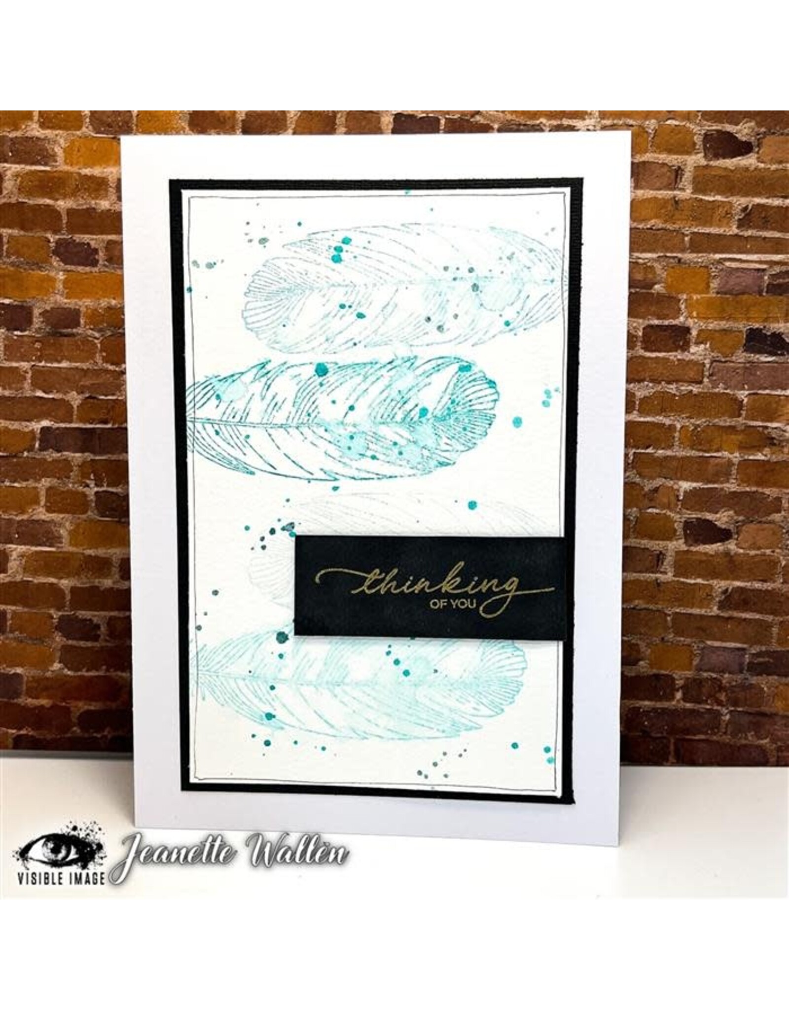 VISIBLE IMAGE VISIBLE IMAGE FOREVER IN YOUR HEART A6 CLEAR STAMP SET