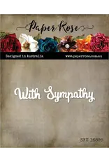 PAPER ROSE PAPER ROSE WITH SYMPATHY SMALL DIE SET