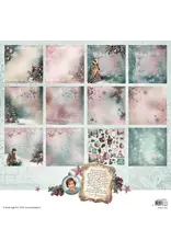STUDIOLIGHT STUDIOLIGHT JENINE'S MINDFUL ART COLLECTION CHRISTMAS BLUSH 12x12 PAPER PAD