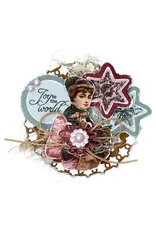 STUDIOLIGHT STUDIOLIGHT JENINE'S MINDFUL ART COLLECTION CHRISTMAS BLUSH 12x12 PAPER PAD