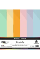 ARDEN CREATIVE STUDIO ARDEN CREATIVE STUDIO PASTEL 12x12 PREMIUM CARDSTOCK 24/PK