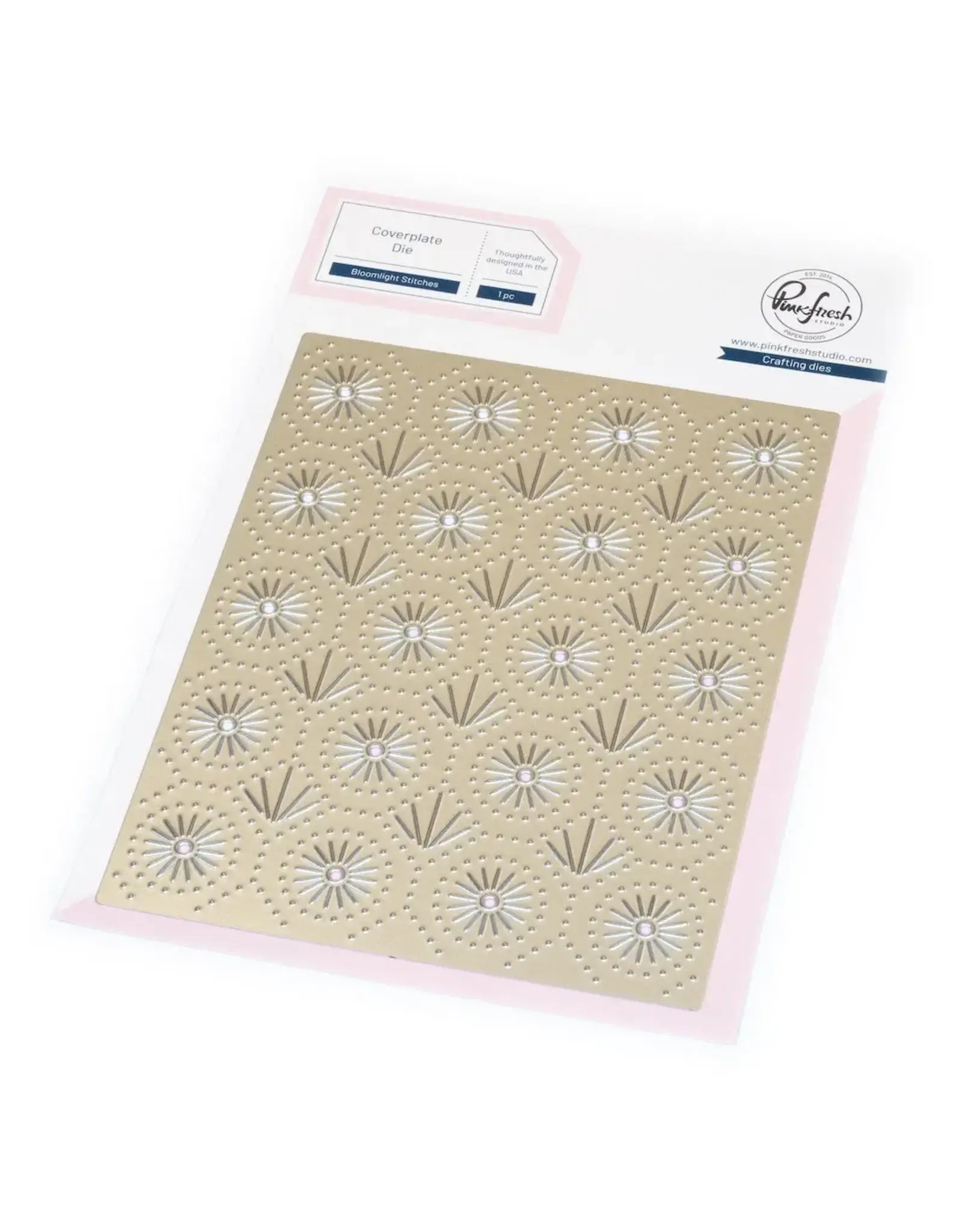 PINKFRESH PINKFRESH STUDIO BLOOMLIGHT STITCHES COVERPLATE DIE