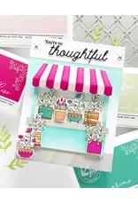 PINKFRESH PINKFRESH STUDIO PETAL TRELLIS COVERPLATE DIE