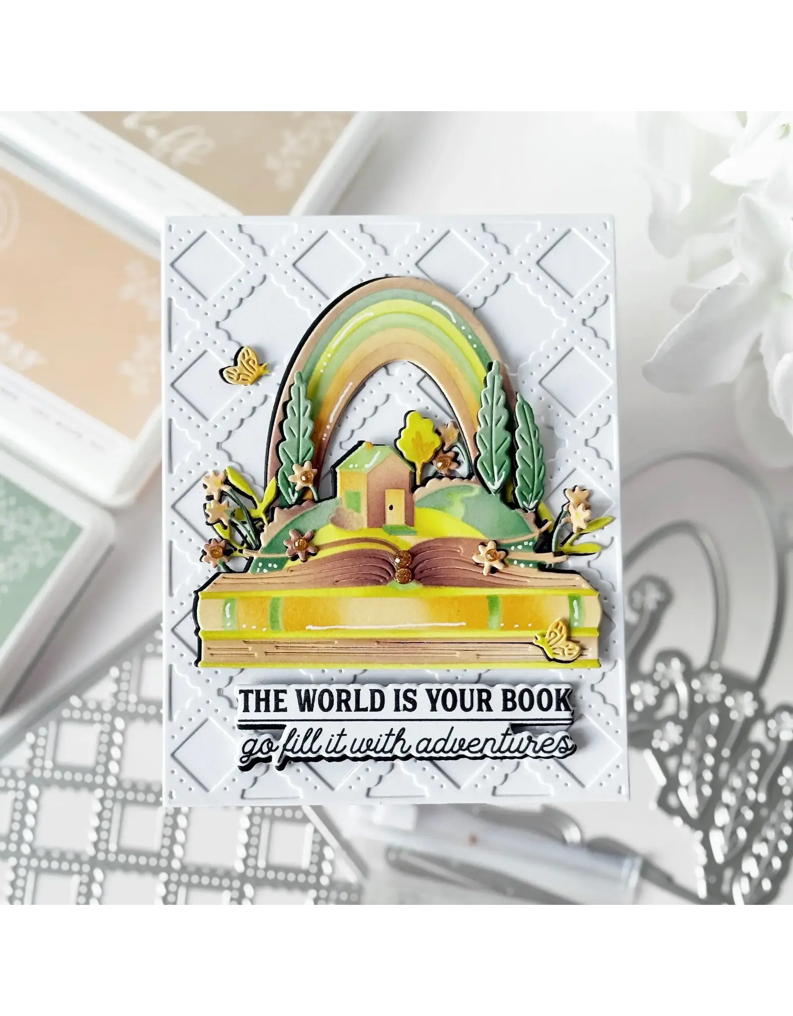 PINKFRESH PINKFRESH STUDIO TWILIGHT TALES CLEAR STAMP SET
