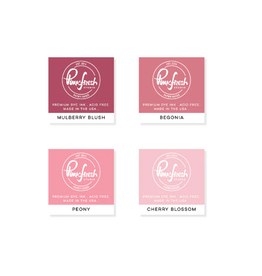 PINKFRESH PINKFRESH STUDIO ROSE GARDEN PREMIUM DYE CUBE INK PADS 4/PK