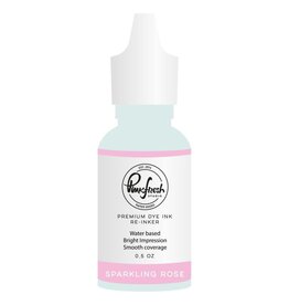 PINKFRESH PINKFRESH STUDIO SPARKLING ROSE PREMIUM DYE INK RE-INKER 0.5oz