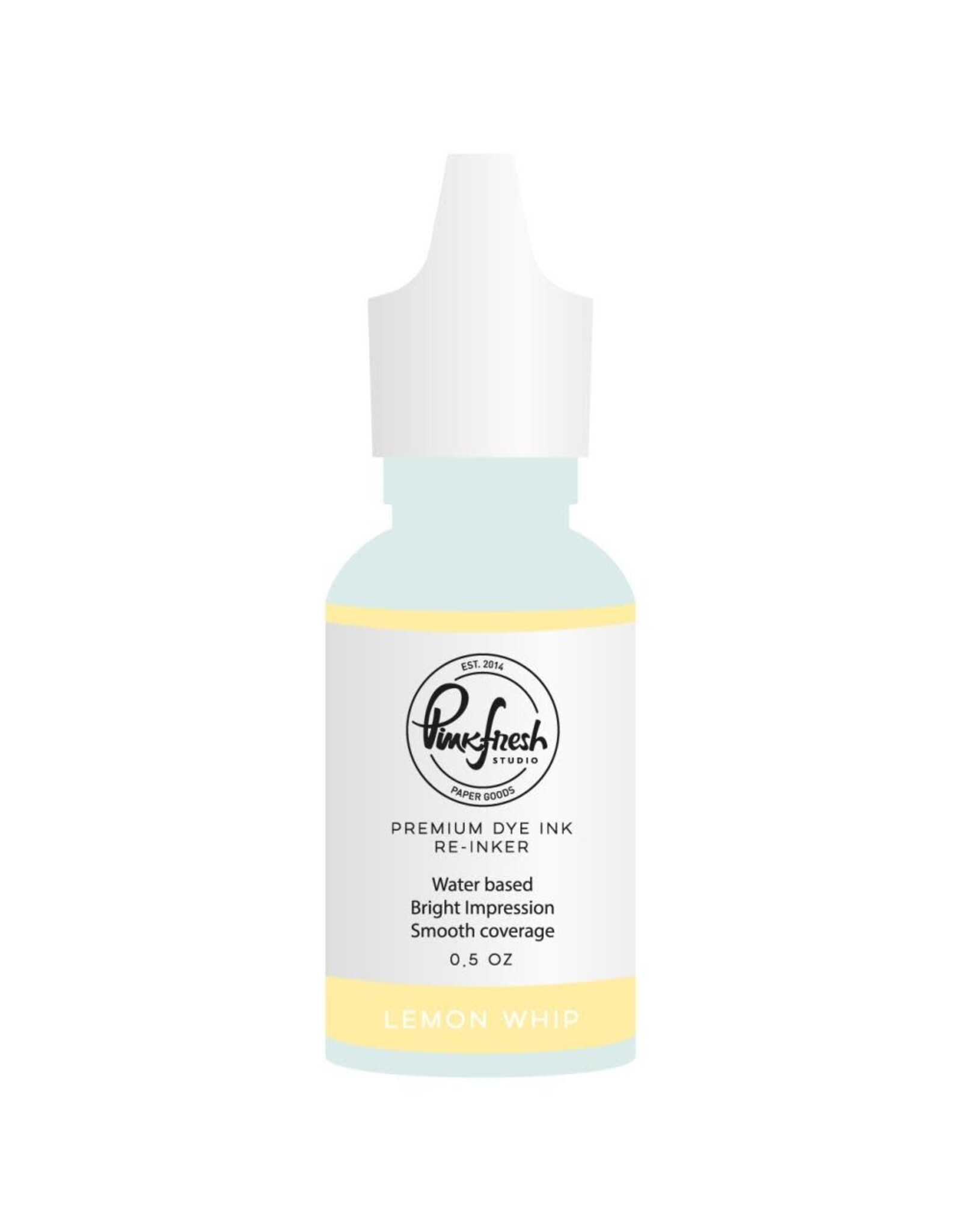 PINKFRESH PINKFRESH STUDIO LEMON WHIP PREMIUM DYE INK RE-INKER 0.5oz