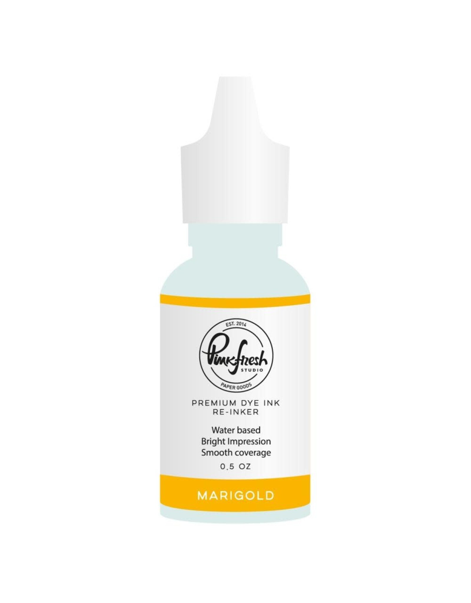 PINKFRESH PINKFRESH STUDIO MARIGOLD PREMIUM DYE INK RE-INKER 0.5oz