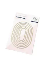 PINKFRESH PINKFRESH STUDIO NESTED ELONGATED OVALS DIE SET