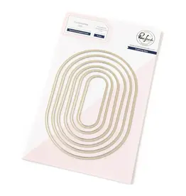 PINKFRESH PINKFRESH STUDIO NESTED ELONGATED OVALS DIE SET