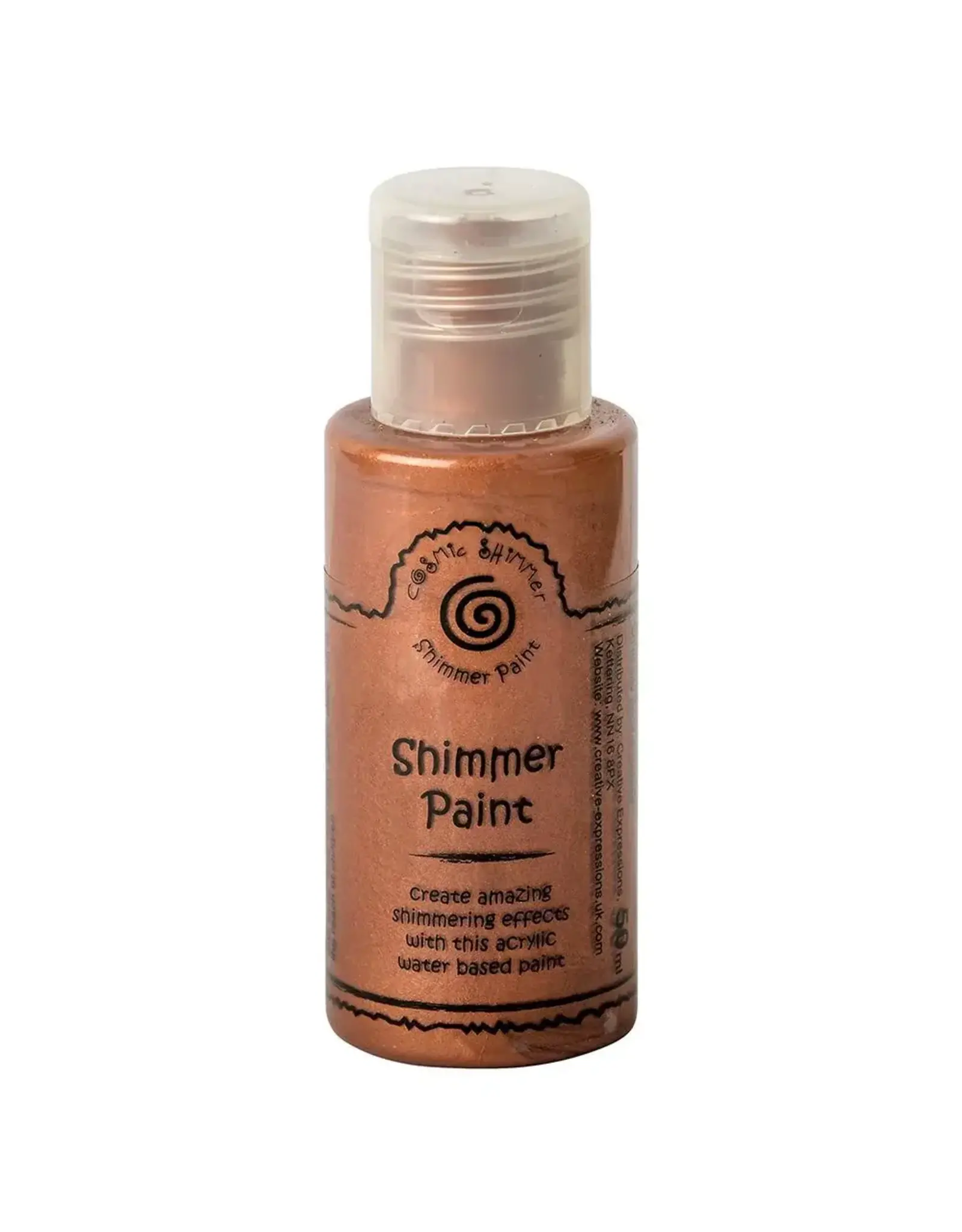 CREATIVE EXPRESSIONS CREATIVE EXPRESSIONS COSMIC SHIMMER SHIMMER PAINT ANTIQUE BRONZE