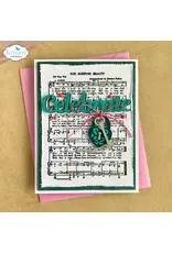 ELIZABETH CRAFT DESIGNS ELIZABETH CRAFT DESIGNS EVERYDAY ELEMENTS BY ANNETTE GREEN MUSIC & ORNATE FRAME CLEAR STAMP SET
