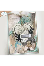 ELIZABETH CRAFT DESIGNS ELIZABETH CRAFT DESIGNS EVERYDAY ELEMENTS BY ANNETTE GREEN LACE, HEART & DOILY DIE SET