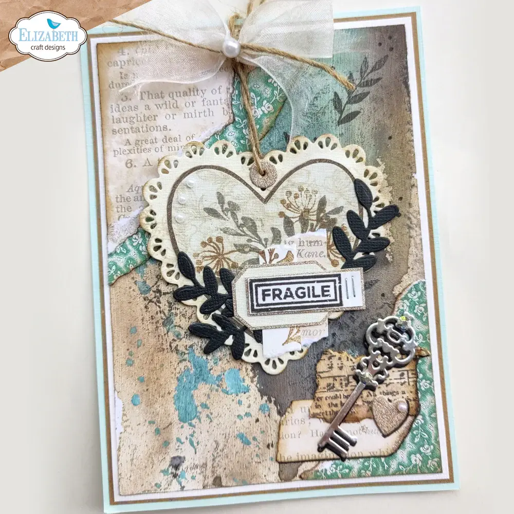 ELIZABETH CRAFT DESIGNS ELIZABETH CRAFT DESIGNS EVERYDAY ELEMENTS BY ANNETTE GREEN LACE, HEART & DOILY DIE SET