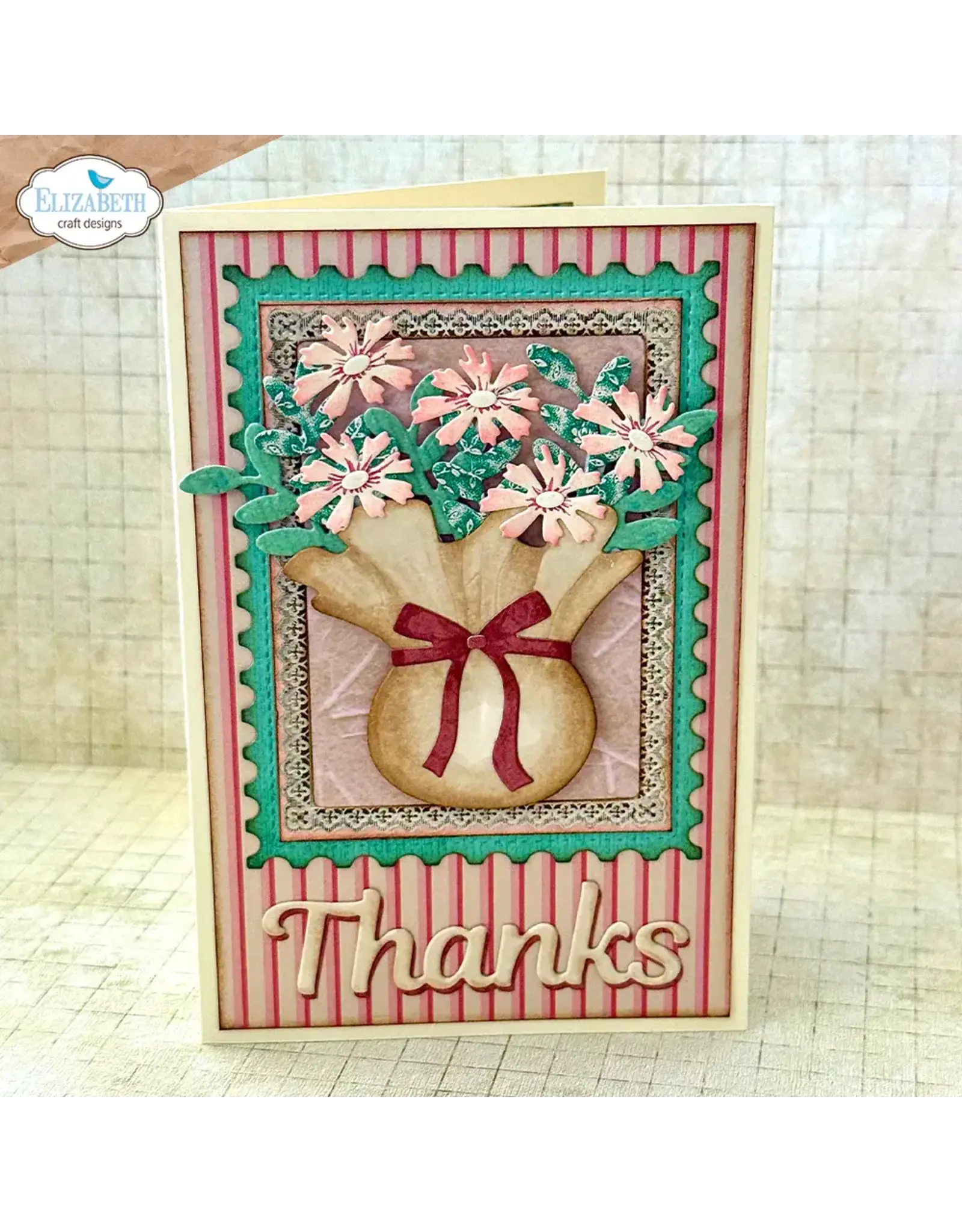ELIZABETH CRAFT DESIGNS ELIZABETH CRAFT DESIGNS EVERYDAY ELEMENTS BY ANNETTE GREEN POSTAGE, ARCHES & KEYS DIE SET