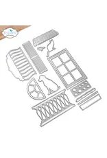 ELIZABETH CRAFT DESIGNS ELIZABETH CRAFT DESIGNS EVERYDAY ELEMENTS BY ANNETTE GREEN THROUGH THE WINDOW DIE SET