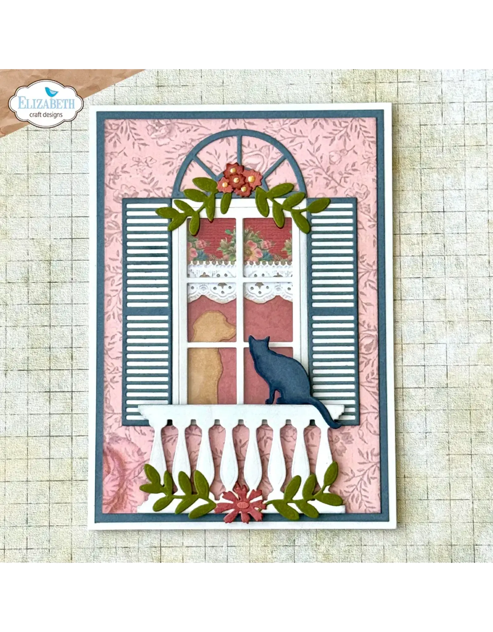 ELIZABETH CRAFT DESIGNS ELIZABETH CRAFT DESIGNS EVERYDAY ELEMENTS BY ANNETTE GREEN THROUGH THE WINDOW DIE SET