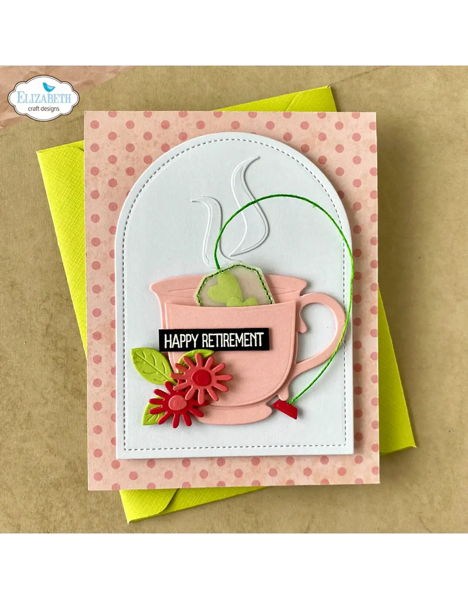 ELIZABETH CRAFT DESIGNS ELIZABETH CRAFT DESIGNS EVERYDAY ELEMENTS BY ANNETTE GREEN TEA TIME DIE SET