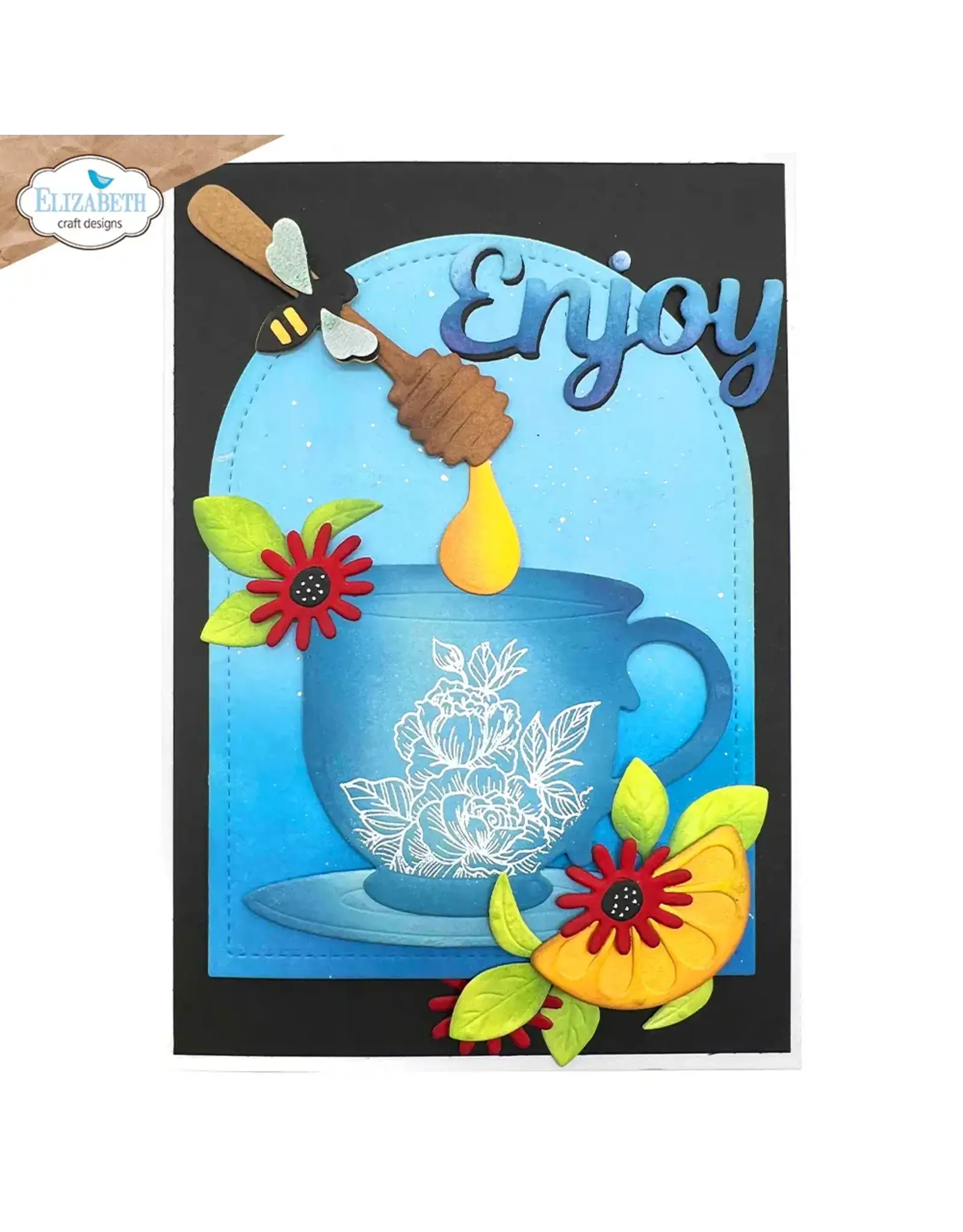 ELIZABETH CRAFT DESIGNS ELIZABETH CRAFT DESIGNS EVERYDAY ELEMENTS BY ANNETTE GREEN TEA TIME DIE SET