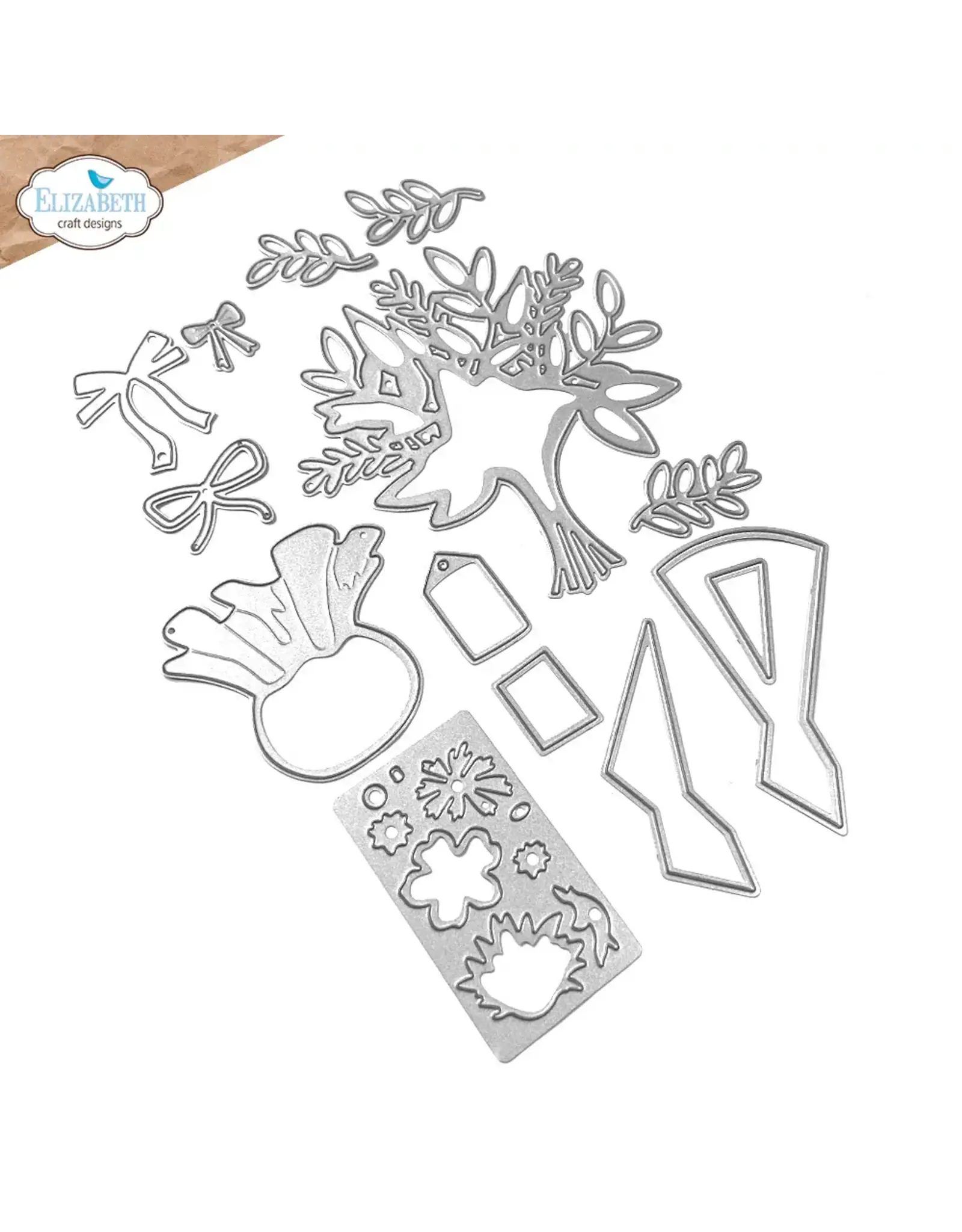 ELIZABETH CRAFT DESIGNS ELIZABETH CRAFT DESIGNS EVERYDAY ELEMENTS BY ANNETTE GREEN BUILD A BOUQUET DIE SET