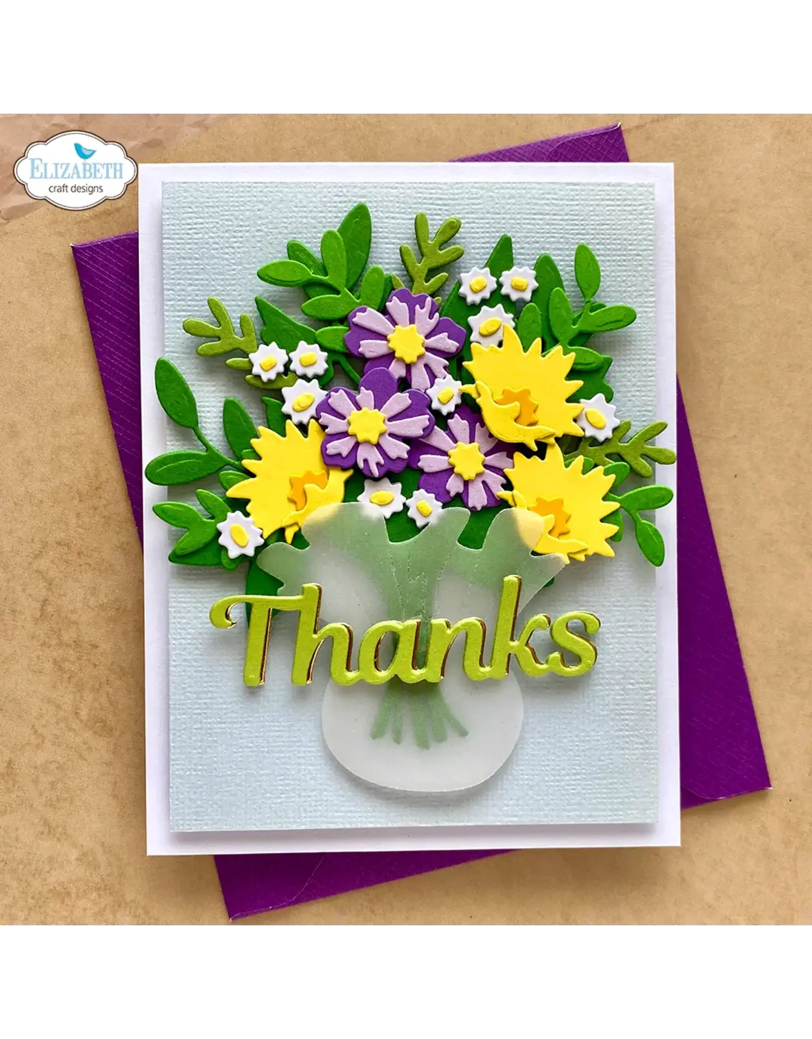 ELIZABETH CRAFT DESIGNS ELIZABETH CRAFT DESIGNS EVERYDAY ELEMENTS BY ANNETTE GREEN BUILD A BOUQUET DIE SET