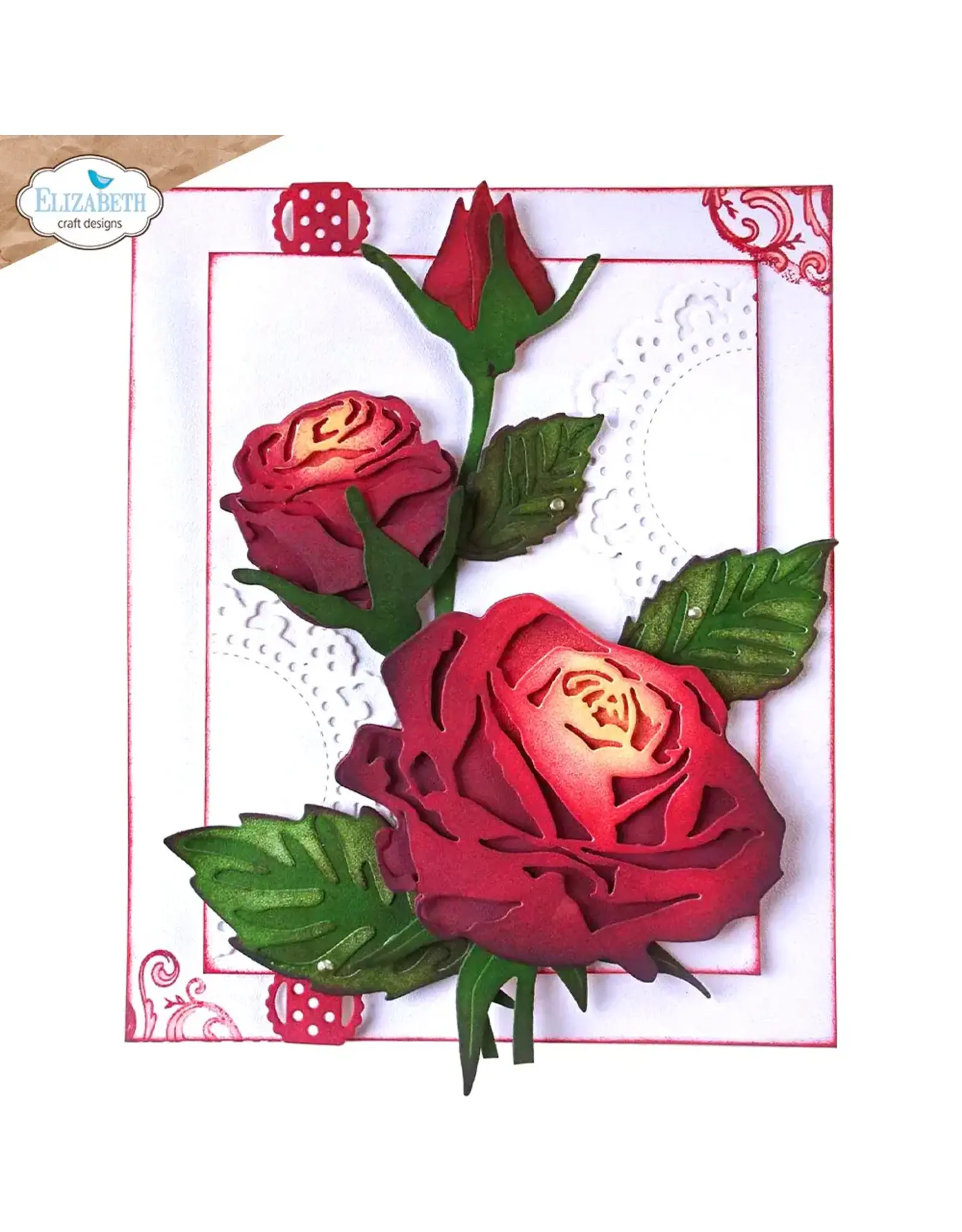 ELIZABETH CRAFT DESIGNS ELIZABETH CRAFT DESIGNS EVERYDAY ELEMENTS BY ANNETTE GREEN LAYERED ROSES DIE SET