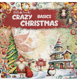 BELLA LUNA BELLA LUNA CRAZY CHRISTMAS BASICS 12x12 COLLECTION PACK