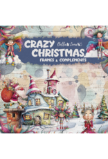 BELLA LUNA BELLA LUNA CRAZY CHRISTMAS FRAMES AND COMPLIMENTS 12x12 COLLECTION PACK