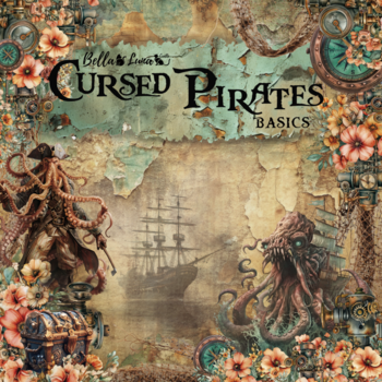 BELLA LUNA BELLA LUNA CURSED PIRATES BASICS 12x12 COLLECTION PACK