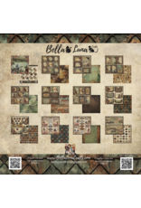 BELLA LUNA BELLA LUNA CURSED PIRATES FRAMES AND COMPLIMENTS 12x12 COLLECTION PACK