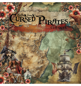 BELLA LUNA BELLA LUNA CURSED PIRATES CUT OUTS 8x8 COLLECTION PACK
