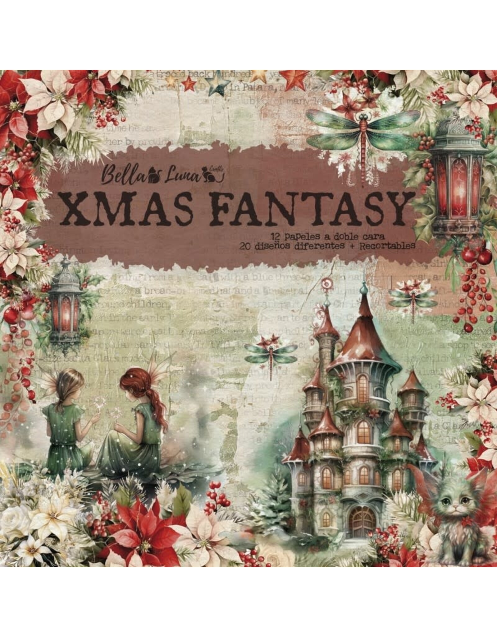 BELLA LUNA BELLA LUNA XMAS FANTASY 12x12 COLLECTION PACK