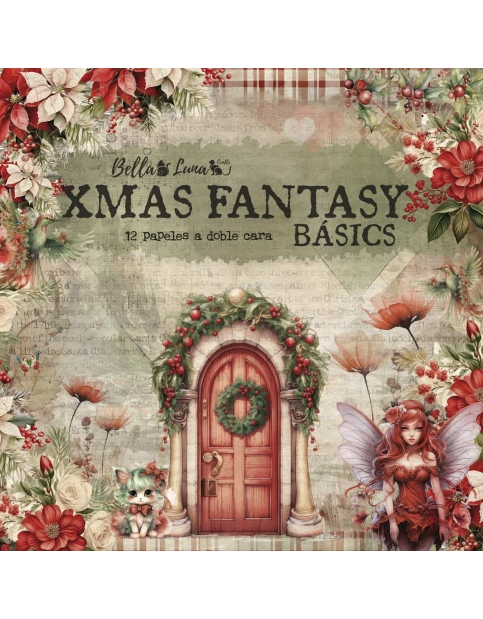 BELLA LUNA BELLA LUNA XMAS FANTASY BASICS 8x8 COLLECTION PACK