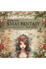 BELLA LUNA BELLA LUNA XMAS FANTASY CUT OUTS 8x8 COLLECTION PACK