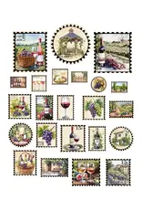 SIMPLY STATED SIMPLY STATED WINE COUNTRY STAMPS EPHEMERA
