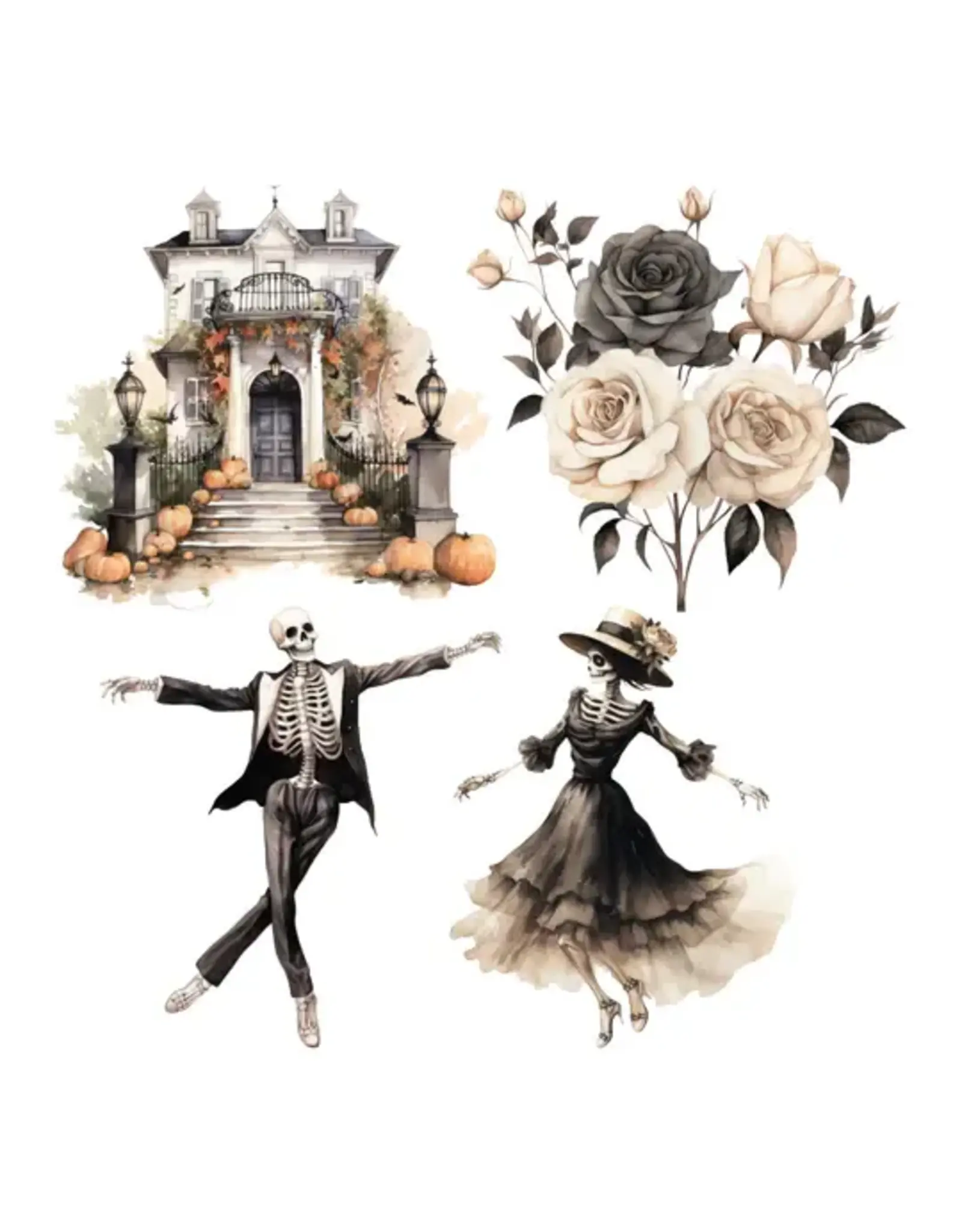 SIMPLY STATED SIMPLY STATED SKELETON PARTY XL EPHEMERA