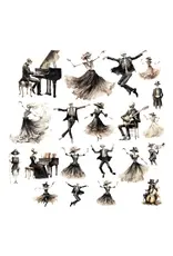 SIMPLY STATED SIMPLY STATED SKELETON PARTY DANCE PARTY EPHEMERA