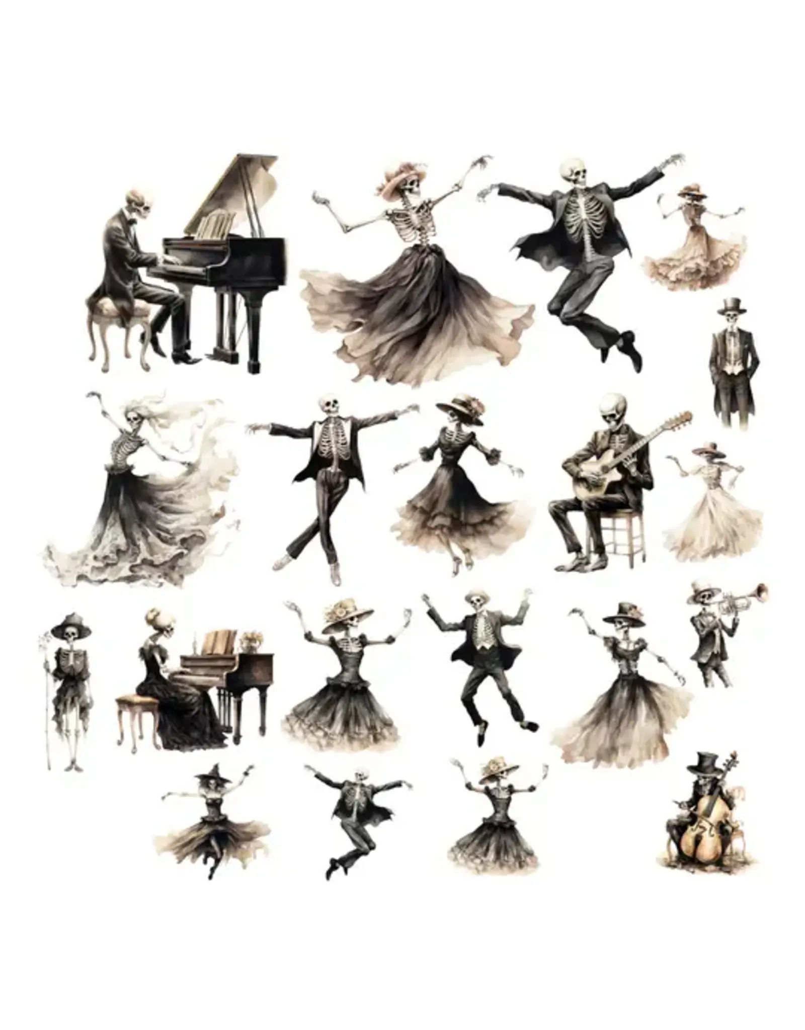 SIMPLY STATED SIMPLY STATED SKELETON PARTY DANCE PARTY EPHEMERA