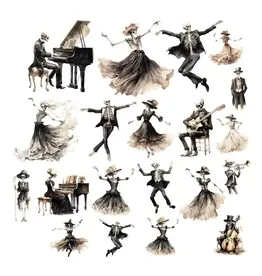SIMPLY STATED SIMPLY STATED SKELETON PARTY DANCE PARTY EPHEMERA