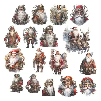 SIMPLY STATED SIMPLY STATED STEAMPUNK CHRISTMAS SANTA EPHEMERA