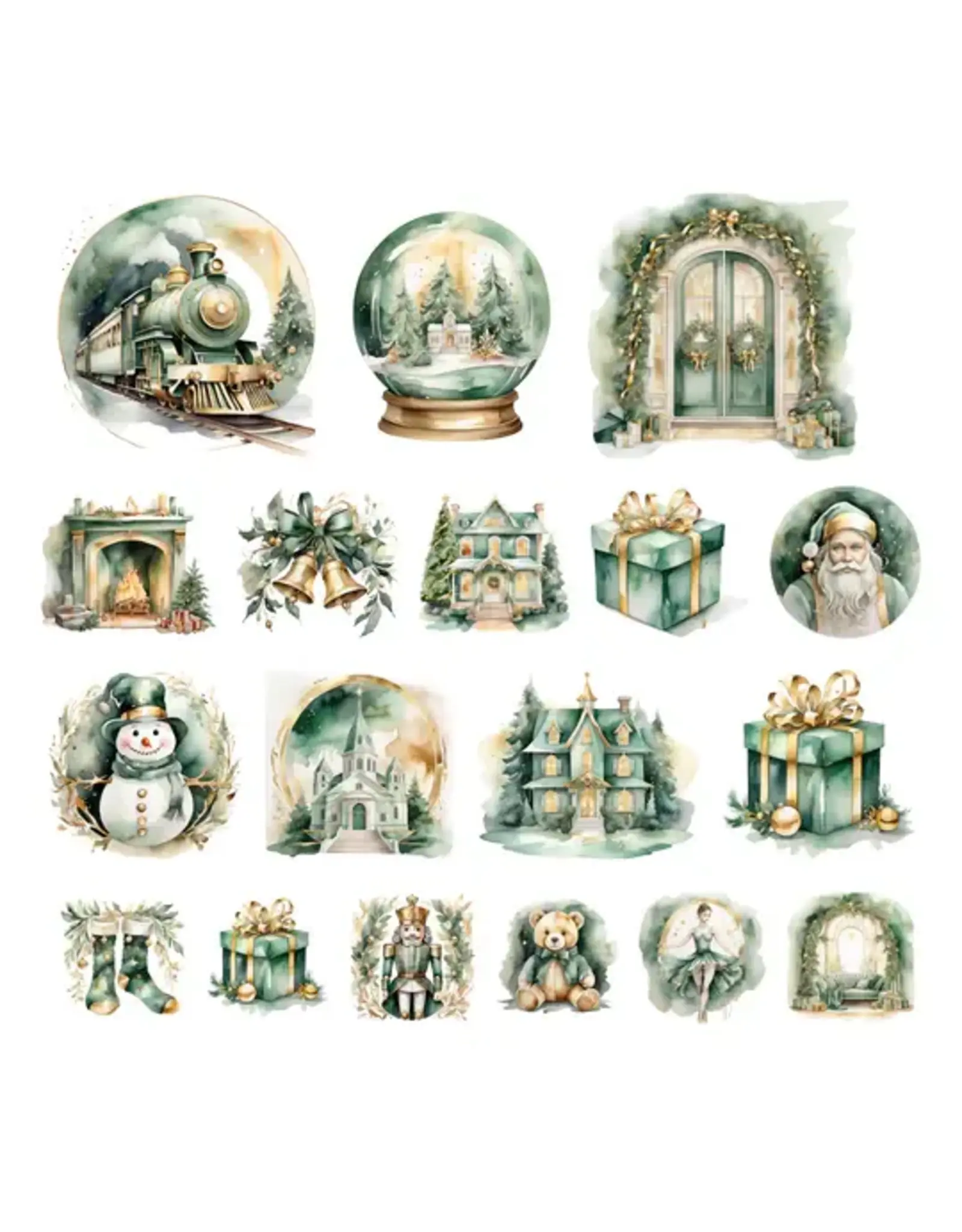 SIMPLY STATED SIMPLY STATED GOLDEN EVERGREEN EPHEMERA