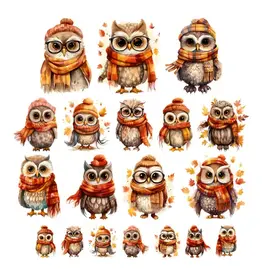 SIMPLY STATED SIMPLY STATED FALL BOOK CLUB OWLS EPHEMERA