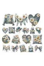 SIMPLY STATED SIMPLY STATED DENIM & DAISIES EPHEMERA