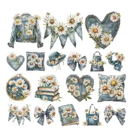 SIMPLY STATED SIMPLY STATED DENIM & DAISIES EPHEMERA