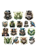 SIMPLY STATED SIMPLY STATED COGWOOD GROVE CRITTERS EPHEMERA