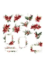 SIMPLY STATED SIMPLY STATED CLASSIC CHRISTMAS POINSETTIA EPHEMERA