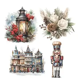 SIMPLY STATED SIMPLY STATED CHRISTMAS VILLAGE XL EPHEMERA