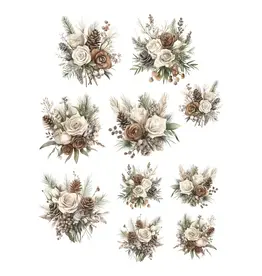 SIMPLY STATED SIMPLY STATED CHRISTMAS VILLAGE FLORAL EPHEMERA