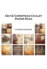 SIMPLY STATED SIMPLY STATED CHRISTMAS CHALET 12x12 PAPER PACK