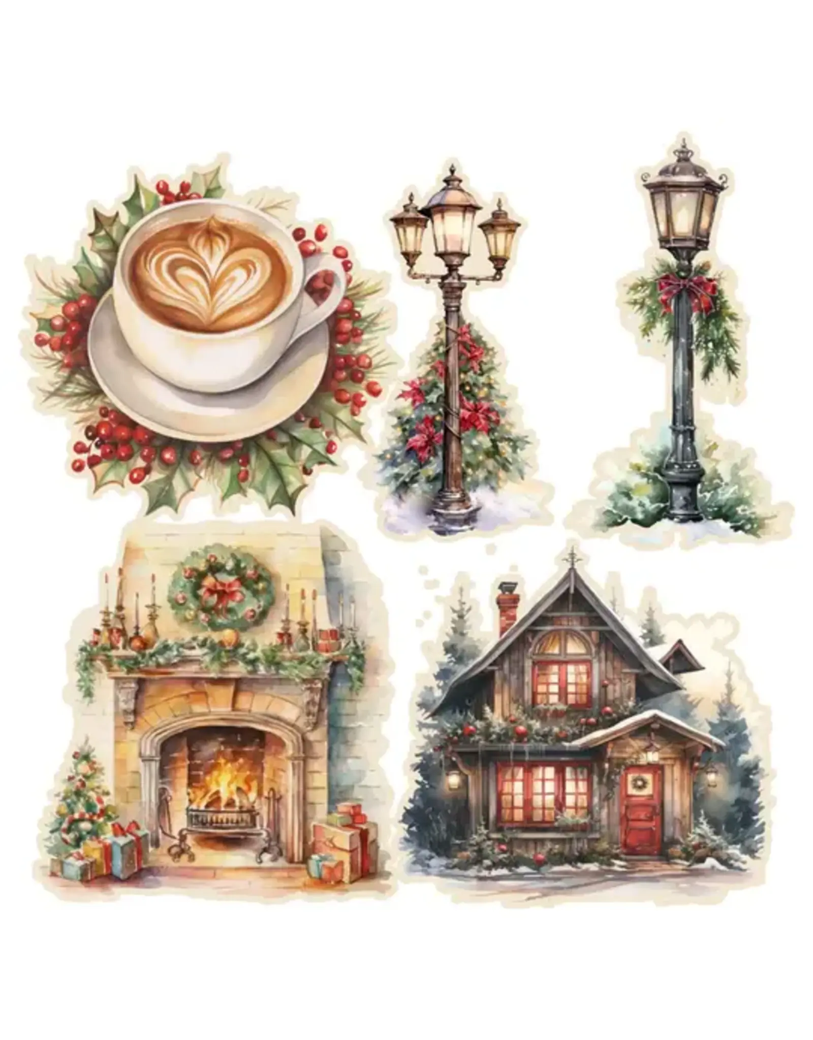SIMPLY STATED SIMPLY STATED CHRISTMAS CHALET XL EPHEMERA